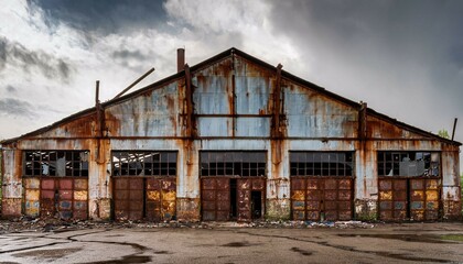 old abandoned factory