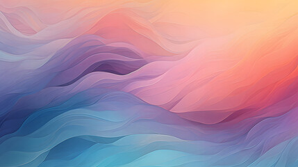 Obraz premium Vivid 2D Abstract Wallpaper with Subtle Solid Background