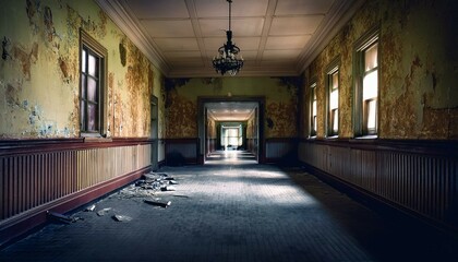 old abandoned building