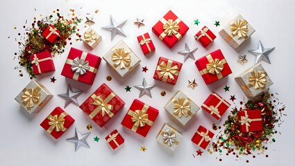 Stilvoll verpackte Geschenke f&uuml;r die Weihnachtszeit