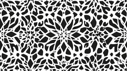 Seamless Arabian style pattern abstract vector background