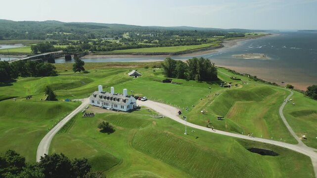 Fort Anne, a Parks Canada National Historic Site - where a succession of Scottish, French, and English settlers fought one another and the indigenous Mi&rsquo;kmaq for control of the Annapolis Valley.