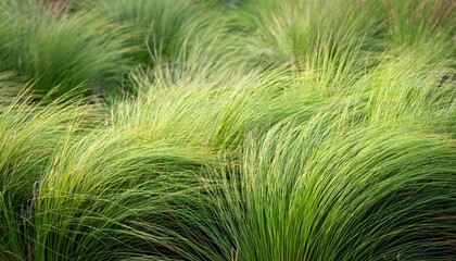 silk tassel japanese sedge very similar to green dropseed grass or sporobolus heterolepis