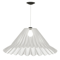 3d render chandelier pendant Ceiling Light with transparent background