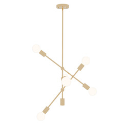 3d render chandelier pendant Ceiling Light with transparent background