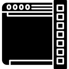 Obraz premium Sidebar Icon