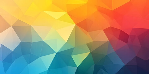 Abstract background from geometric shapes. pattern in multi-colored bright colors similar to broken glass