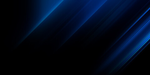 Bright navy blue dynamic abstract background with lines. Trendy classic color of 2025. Cover of business presentation banner for sale event night party. Fast moving soft shadow
