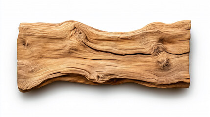 The wooden plank features intricate textures and natural grain, perfect for various crafting and DIY projects