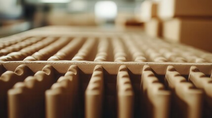 A closeup of reusable packaging in lastmile deliveries, Green Logistics, Practical and sustainable
