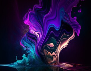 Obraz premium Black background, texture, pattern