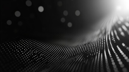 "Black and white dotted halftone background"