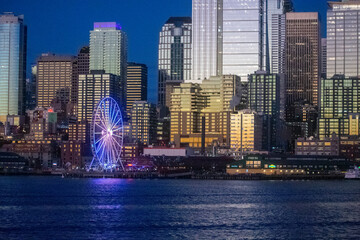 Obraz premium Seattle Dusk