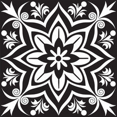 seamless pattern with flowers