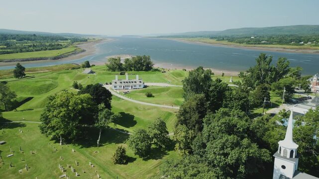 Fort Anne, a Parks Canada National Historic Site - where a succession of Scottish, French, and English settlers fought one another and the indigenous Mi&rsquo;kmaq for control of the Annapolis Valley.