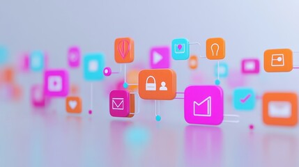 Explore how digital icons and symbols enhance user interaction in modern technology