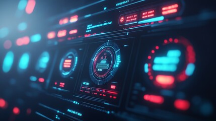 Obraz premium Explore the futuristic interface of advanced technology for enhanced user experience