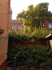 Neo-Gothic complex of buildings of the Medical University of Wrocław, Poland. Department of Normal Anatomy Wrocław Medical University.