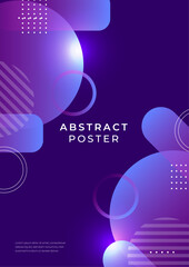 Vibrant Abstract Background With Geometric Shapes and Gradients. Ideal for modern presentations, digital art, and creative projects, evoking a sense of movement and innovation