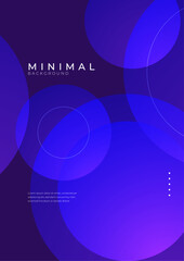 Abstract on Modern Geometric Cover Background