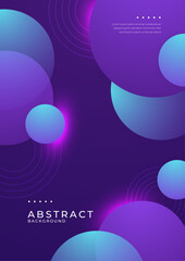 Abstract Minimal Background with Vibrant Color Gradient
