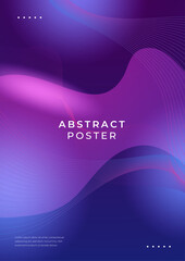 Abstract Minimal Background with Vibrant Color Gradient