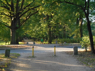 city park, Wroclaw, Poland