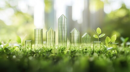 Visualizing environmental impact assessments through data-driven green architecture models