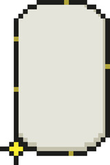 Pixel Frame, Vector Pixelate Banner 