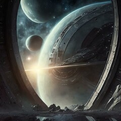 sci-fi宇宙背景