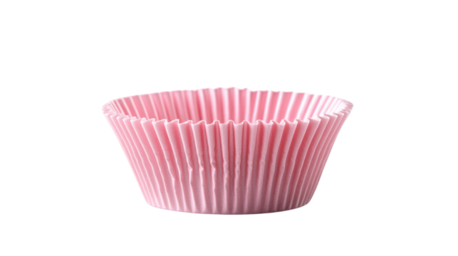 cupcake liner on transparent background