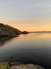 Fototapeta premium sunset over the sea