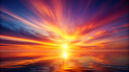 Obraz premium Abstract background with vibrant warm colors and soft focus, evoking the feeling of a lively sunset , vibrant