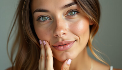 Fototapeta premium Radiant Woman Portrait