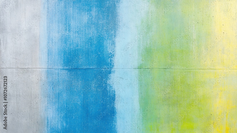Poster vibrant interplay of indigo blue and neon green creating a mesmerizing abstract texture