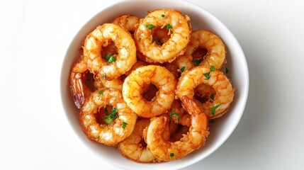 Bowl of Fried Shrimp