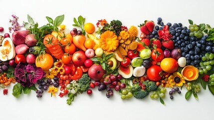 Rainbow of Fruits and Vegetables