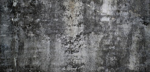 Ilustration grey long background. Gray grunge wall with cracks for backgrounds and overlays