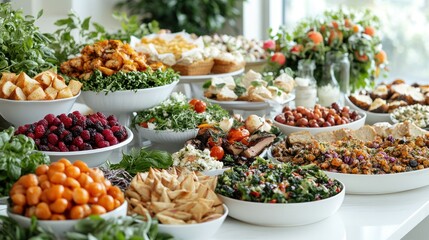 A Feast for the Eyes: Delicious Spread of Food