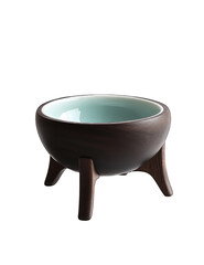 modern bowl-shaped tea cup stand in the style of Chinese design