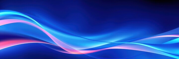 Obraz premium Abstract fluid color waves on black background resembling frosted glass, flowing, desktop