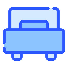 single bed icon