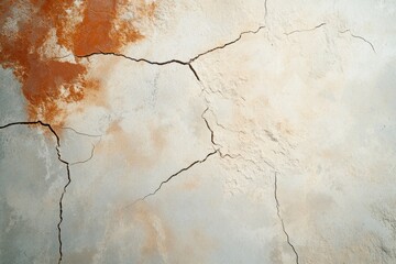 Naklejka premium Intricate Patterns of Cracked Desert Mud Showcase Nature's Artistry in Earthy Tones and Shadows