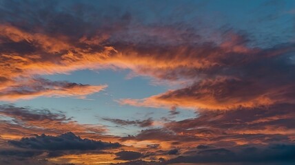 Obraz premium sunset in the sky