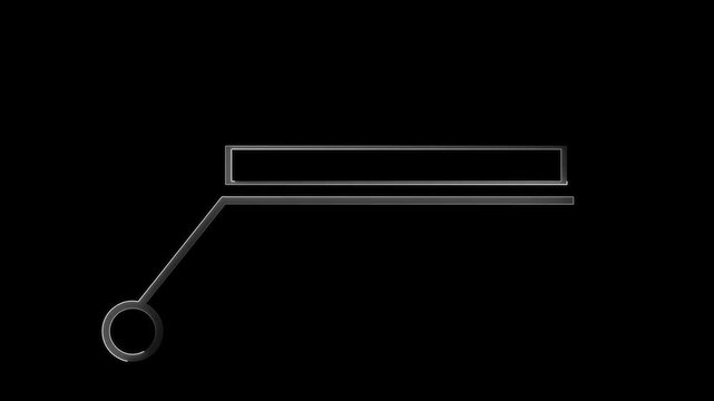  Call outs titles. Hitch style tech HUD element , Animated callous rectangle move HUD Elements.HUD elements fill callout 