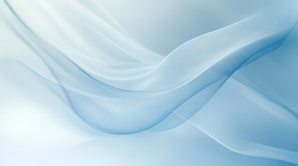 Abstract Blue Wave Pattern Background - Soft, Elegant, Modern Design.