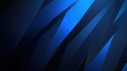 Abstract Dark Blue and Black Geometric Pattern Background - Diagonal Lines, Modern Design.