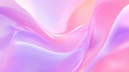 Abstract Pink and Purple Swirling Fluid Background - Gradient Texture