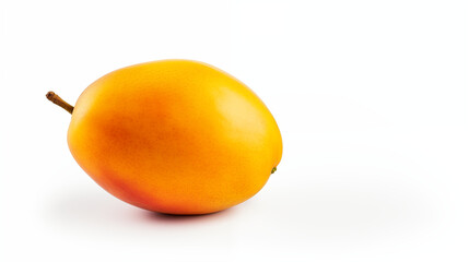 Fresh Ripe Mango Isolated on White