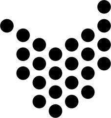 Hexadotted Map of Tasmania